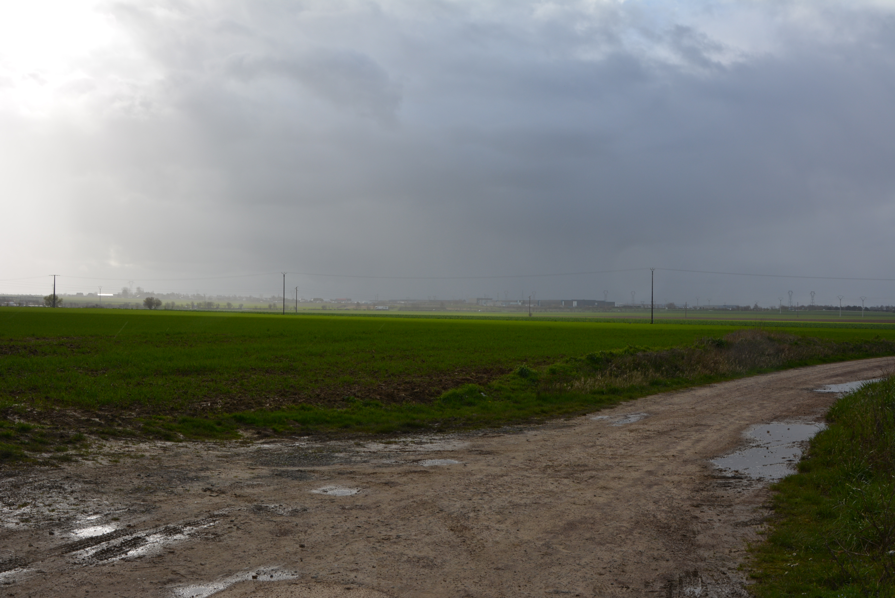 across_the_railway_line_des_miners_Bourguebus_ridge_in_the_distance_the_killing_fields_on_the_afternoon_18_07_1944