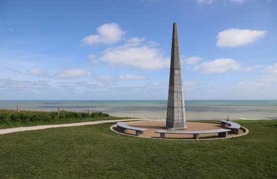 Big Red 1 at Omaha Beach
