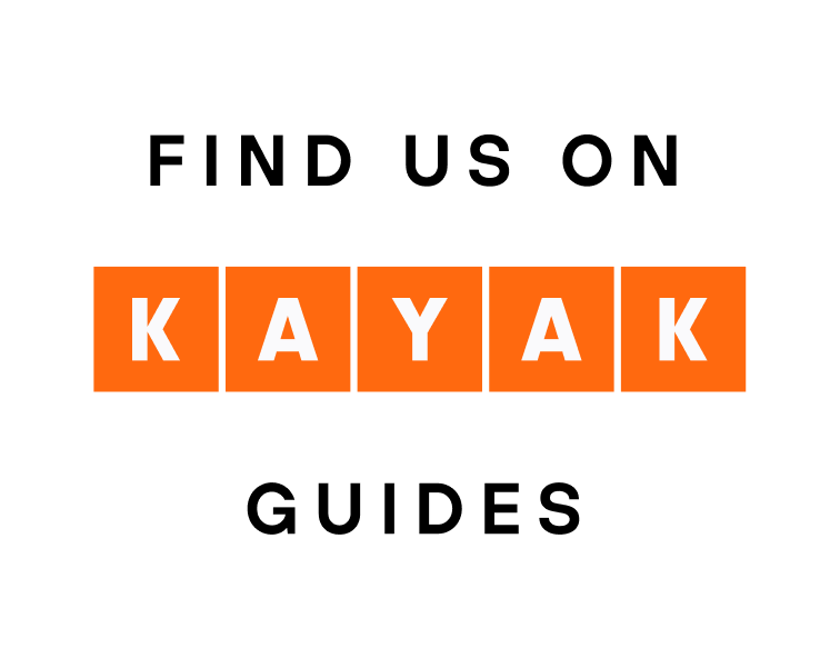 Find us on KAYAK Guides